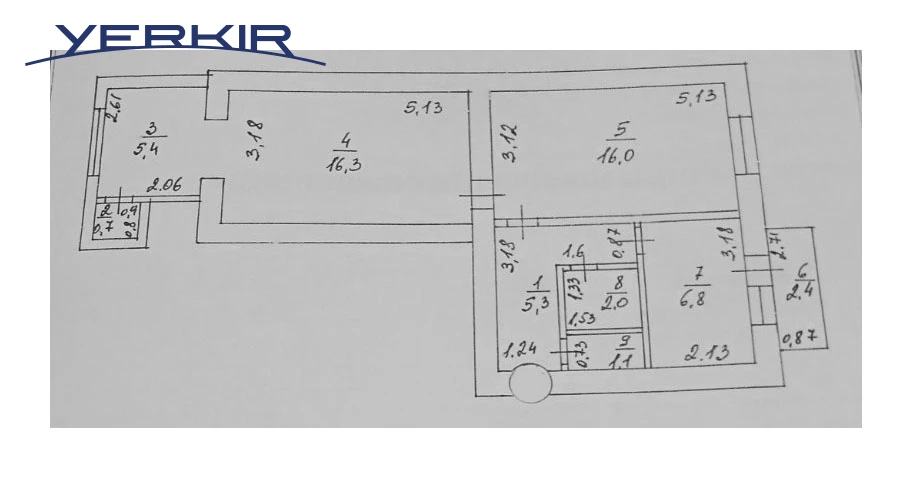 Apartments Code: 2+206735