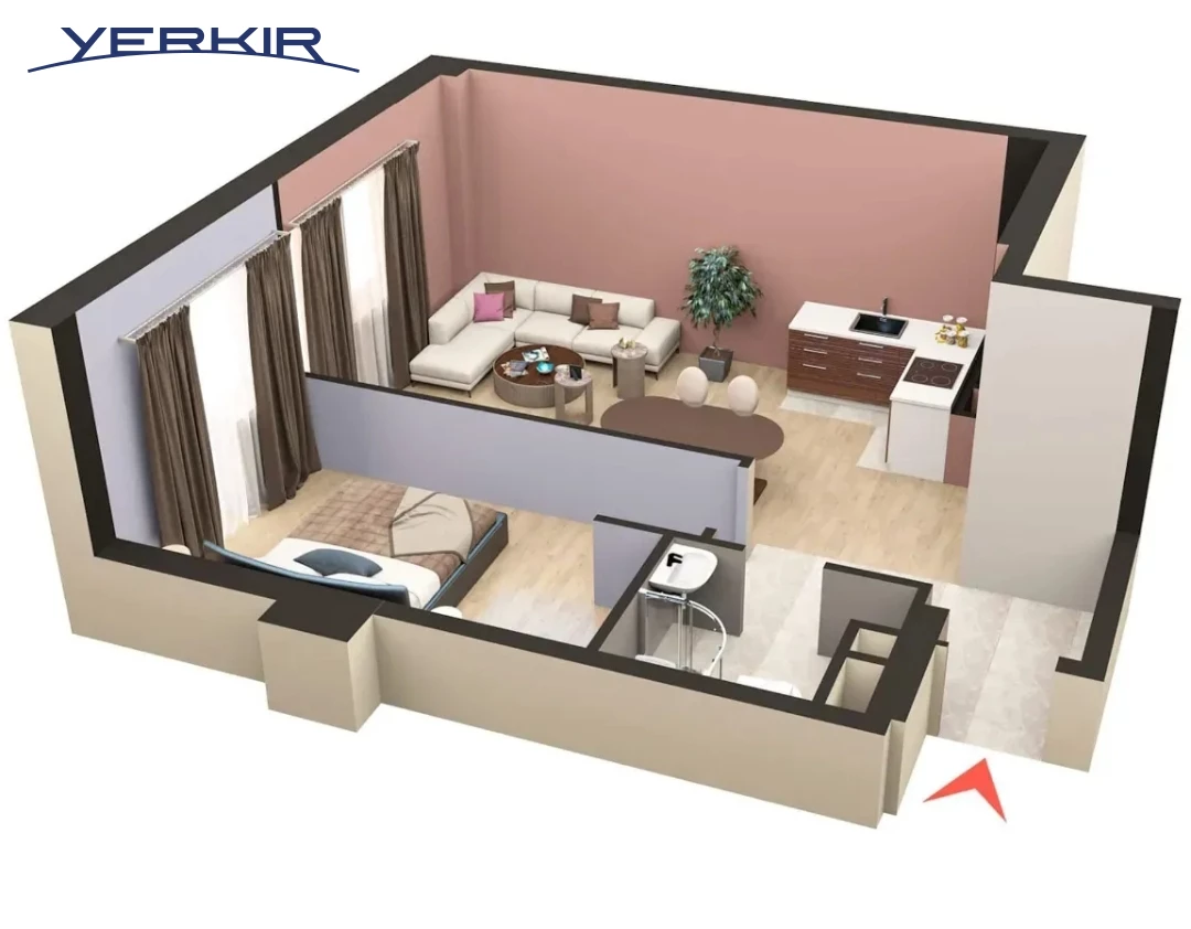 Apartments Code: 9+213920