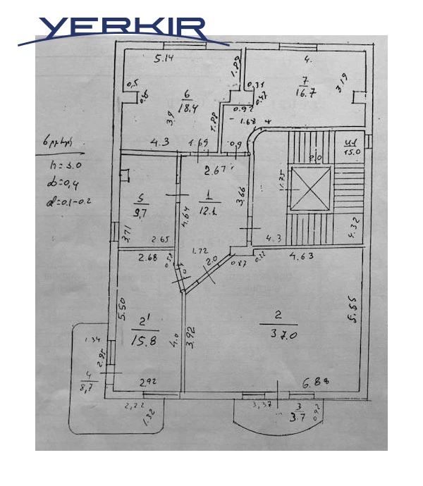 Квартиры Код 9+308957