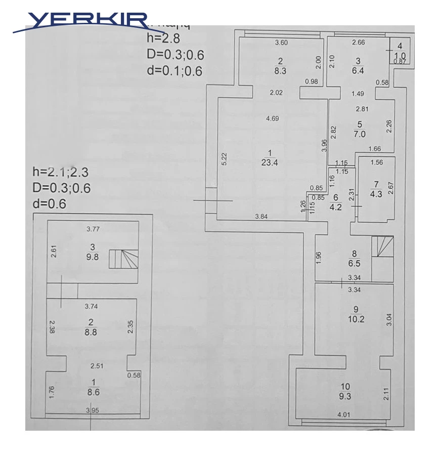 Квартиры Код 2+209820