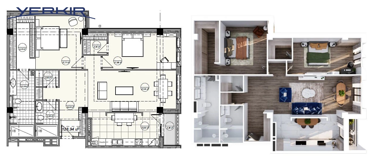 Բնակարաններ Կոդ` 5+307343