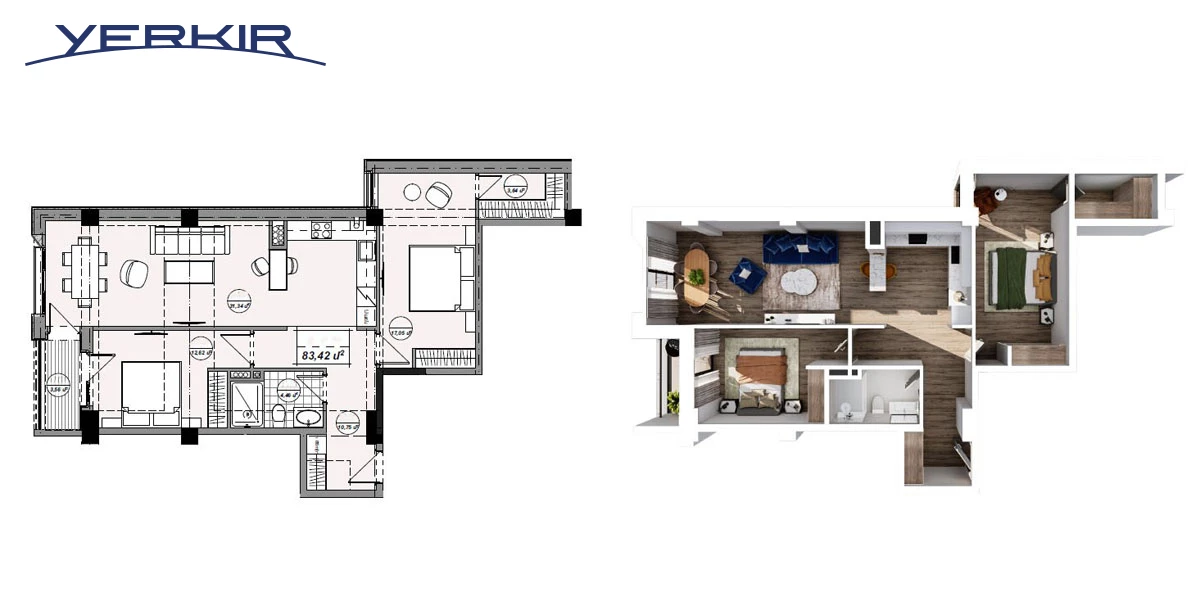 Apartments Code: 5+307350