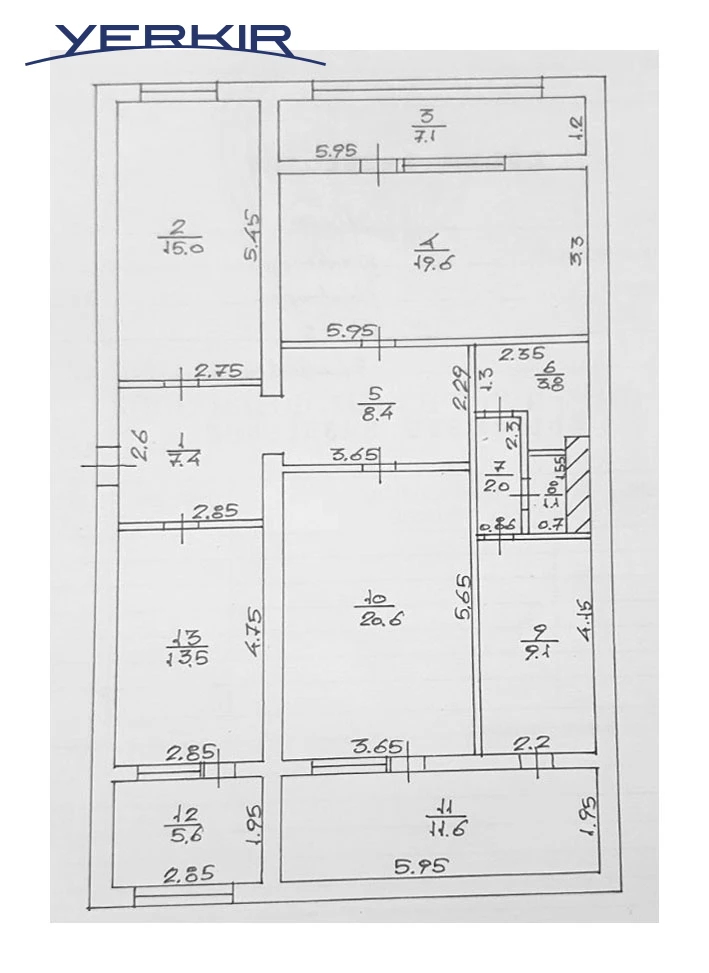 Բնակարաններ Կոդ` 2+406525